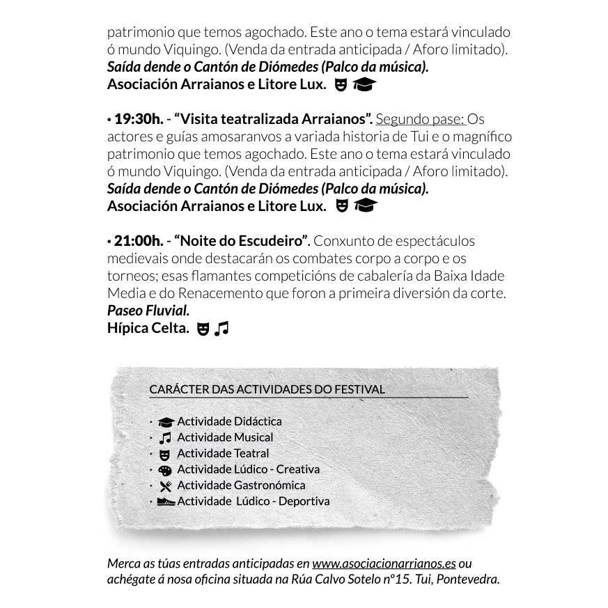 Arraianos 2019 - Programa