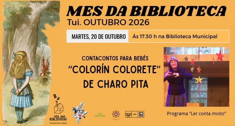 Tui acoge el contacuentos ‘Colorín colorete’ de Charo Pita para bebés
