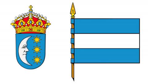 Escudo e bandeira de Tui