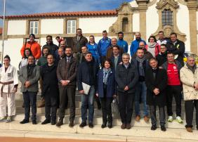 Presentación do calendario deportivo da Eurocidade 2018